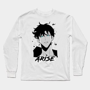 Jinwoo ARISE Anime Fanart Long Sleeve T-Shirt